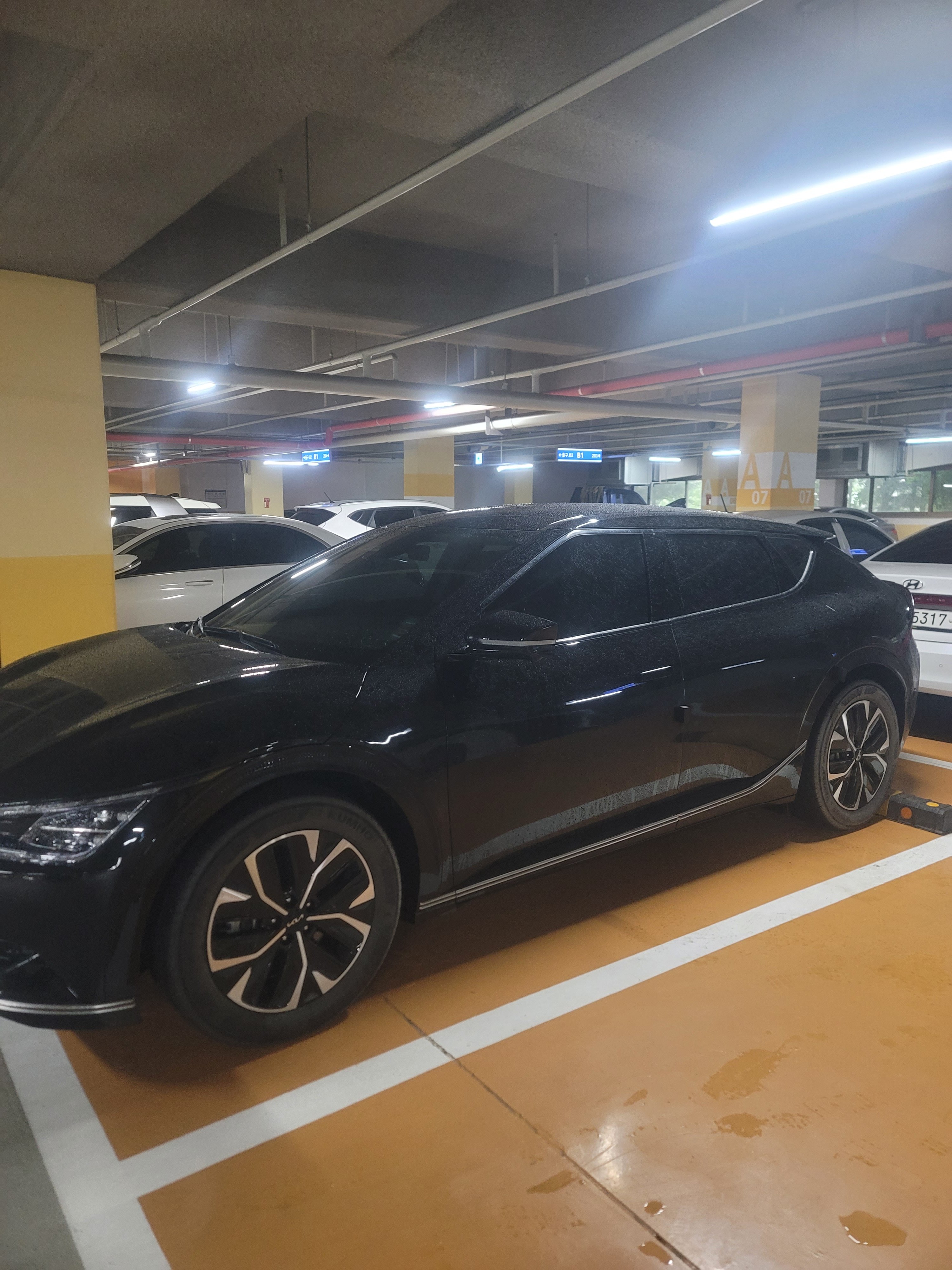 기아 EV6 출고후기 옆면 사진
