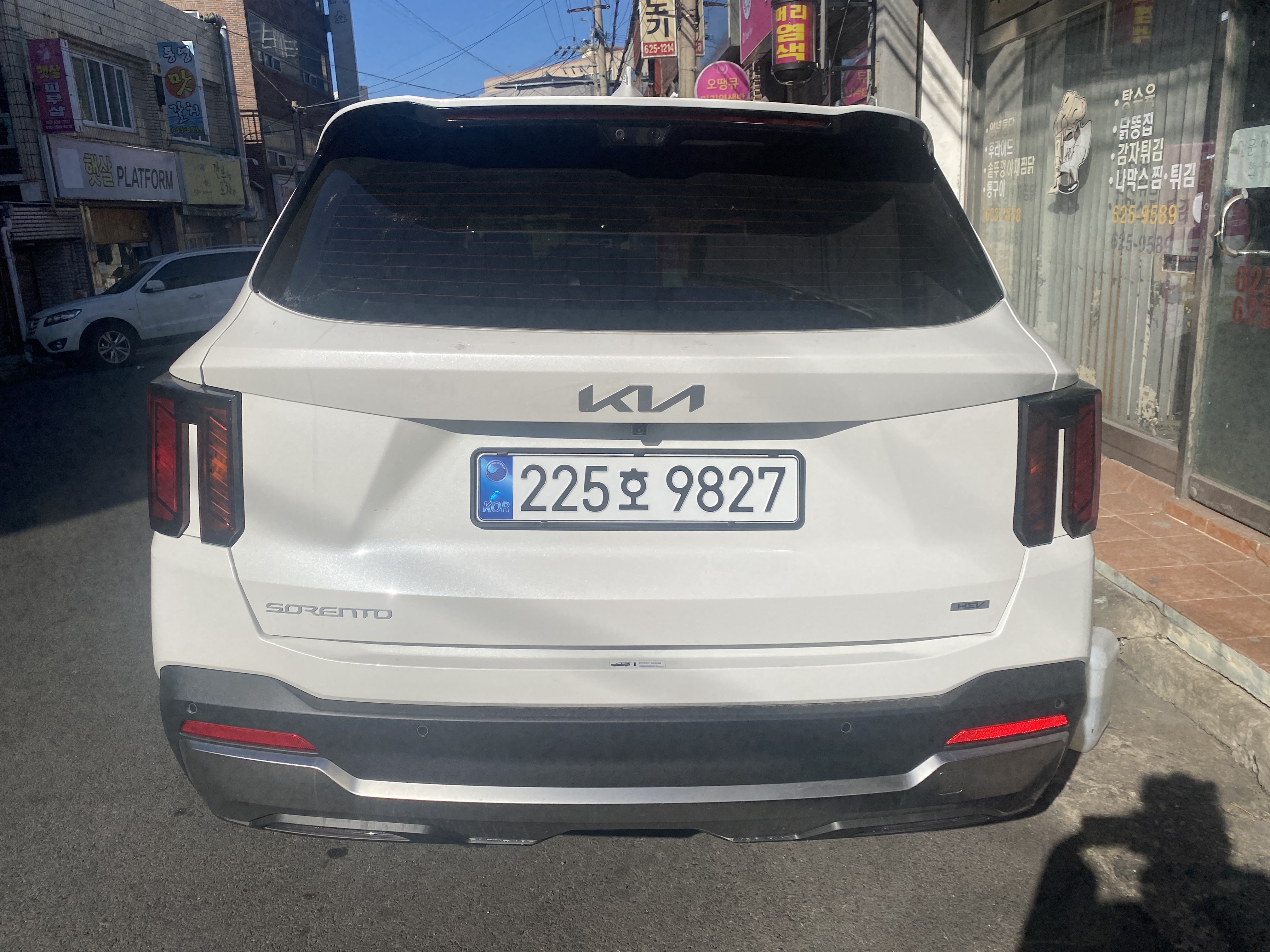 기아 스포티지 출고후기 후면 사진