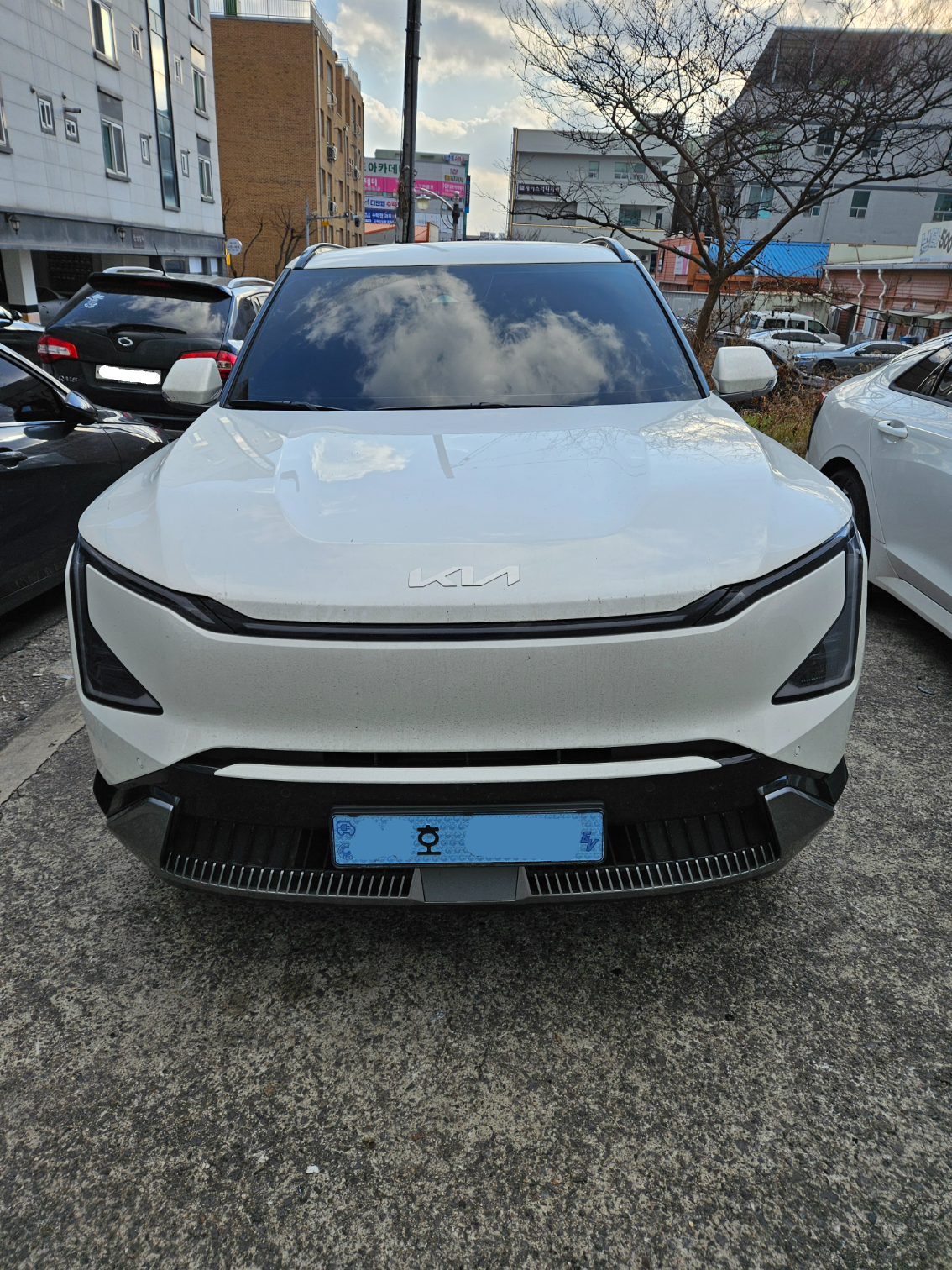 기아 EV5 출고후기 전면 사진