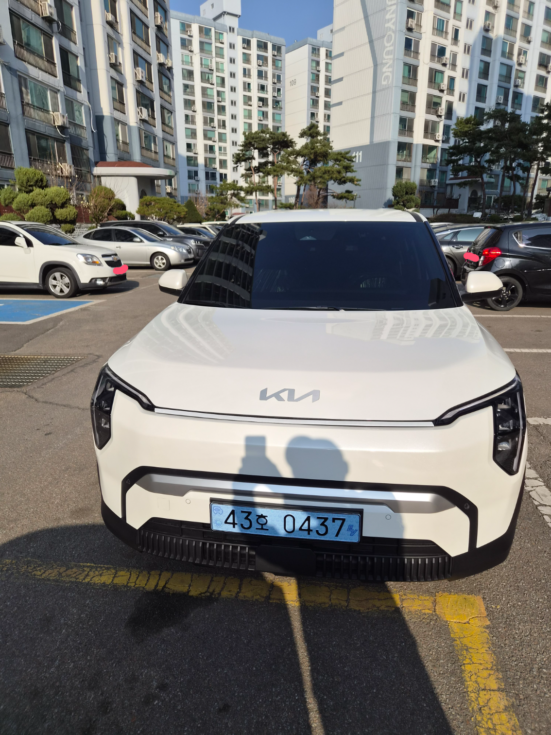 기아 EV3 출고후기 전면 사진